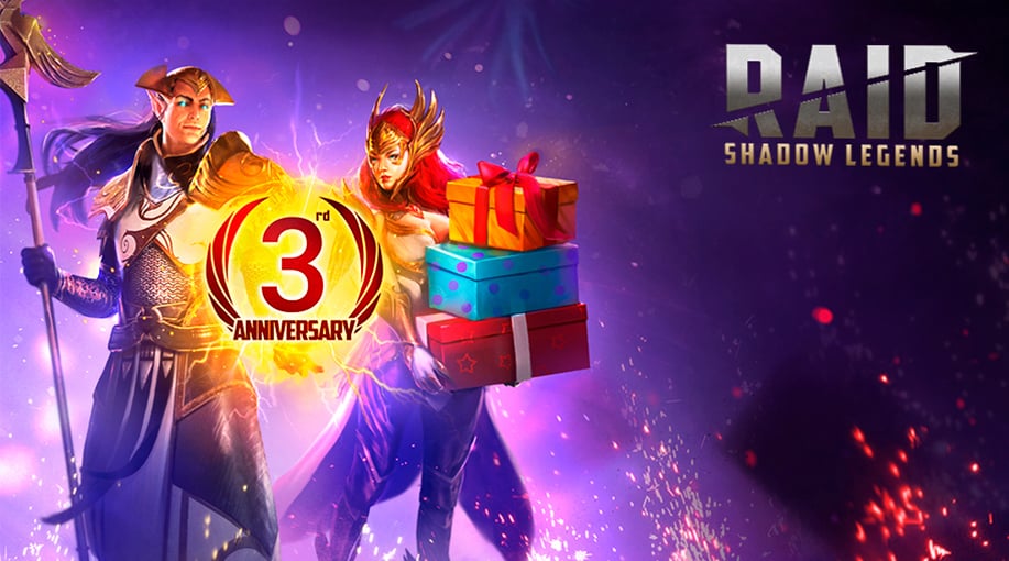 Événement du troisième anniversaire de RAID: Shadow Legends