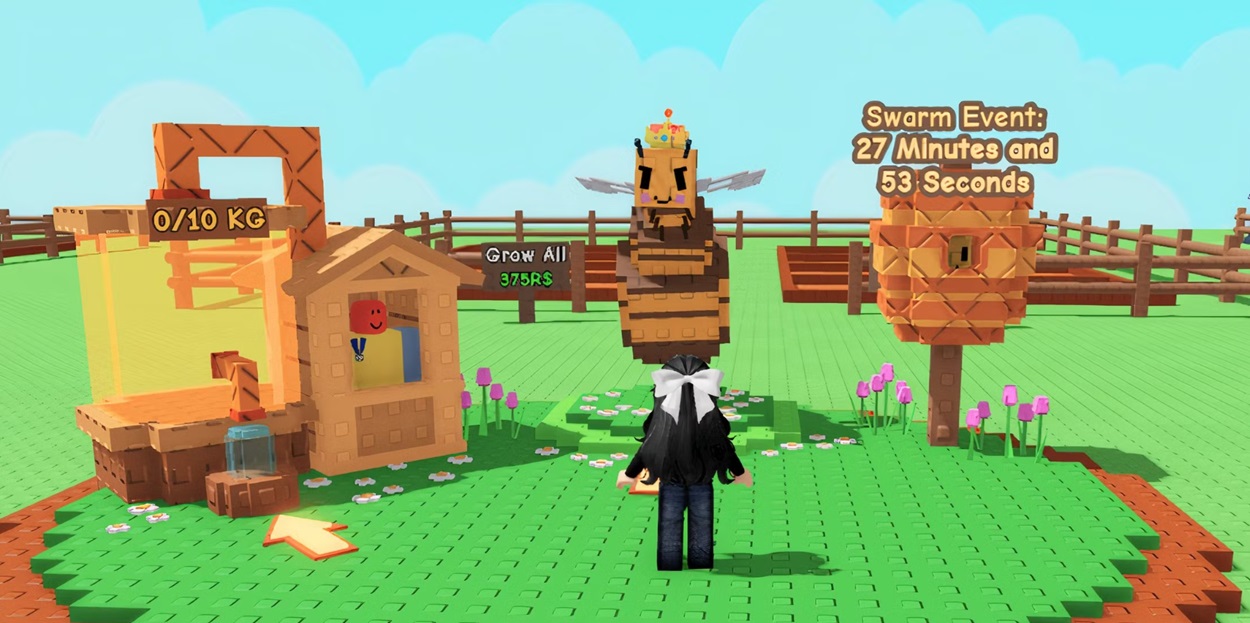 The Bee Swarm Event In Roblox Grow A Garden - Tips And Tricks 