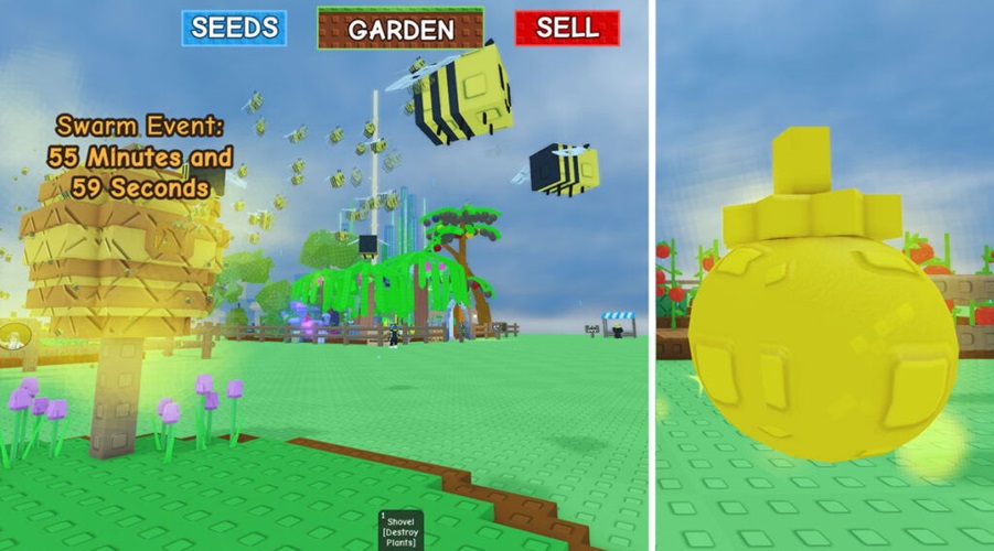 The Bee Swarm Event In Roblox Grow A Garden - Tips And Tricks 