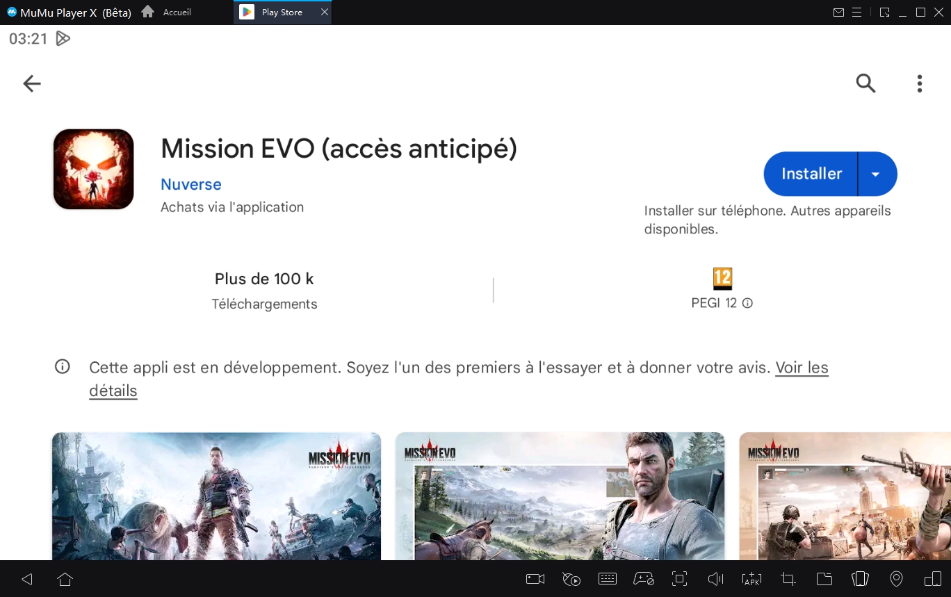 télécharger Mission EVO sur PC