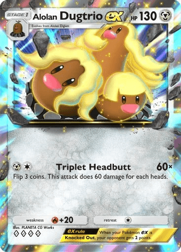 The Best Cards from Pokémon TCG Pocket's Extradimensional Crisis Expansion - Alolan Dugtrio EX