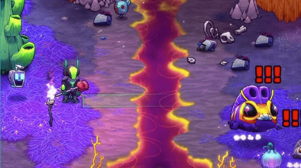 Crashlands 2's Combat System