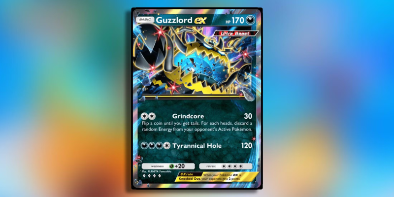 Best Pokémon TCG Pocket Darkness-type Decks - Guzzlord ex Deck