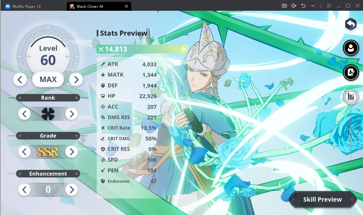 black clover m character beginner guide