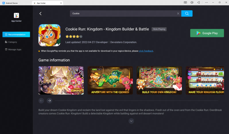 Download Cookie Run: Kingdom on MuMuPlayer 