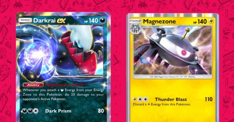 Best Pokémon TCG Pocket Darkness-type Decks - Darkrai ex and Magnezone Deck