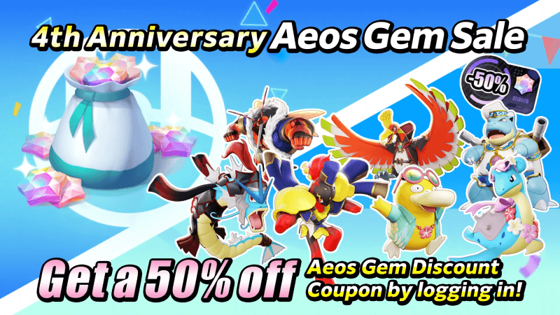 Pokémon Unite 4th Anniversary