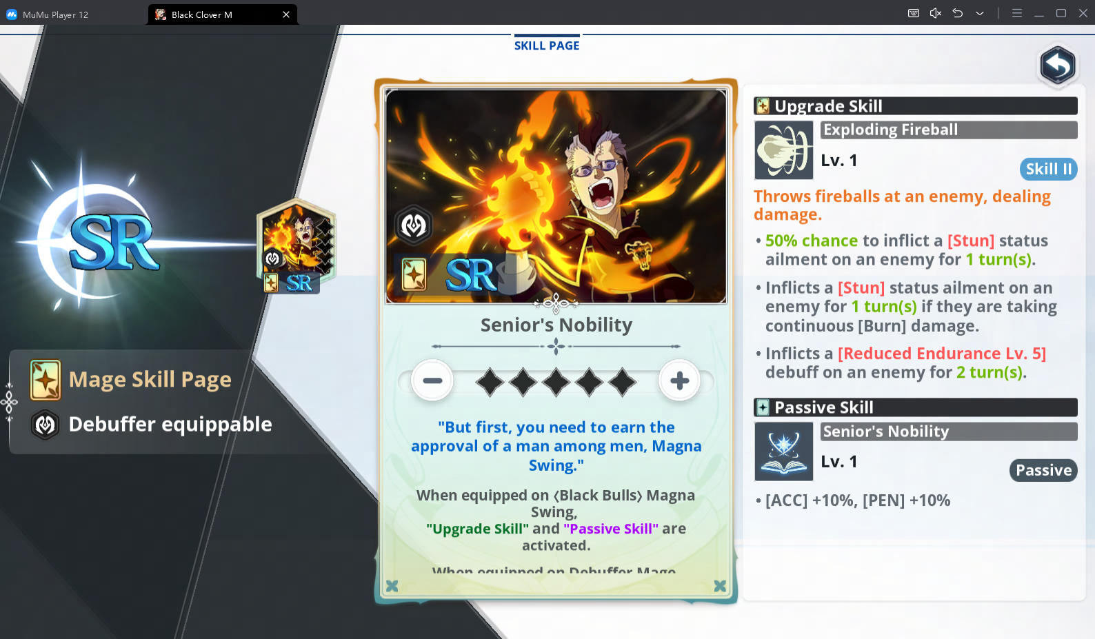 black clover m skill pages guide