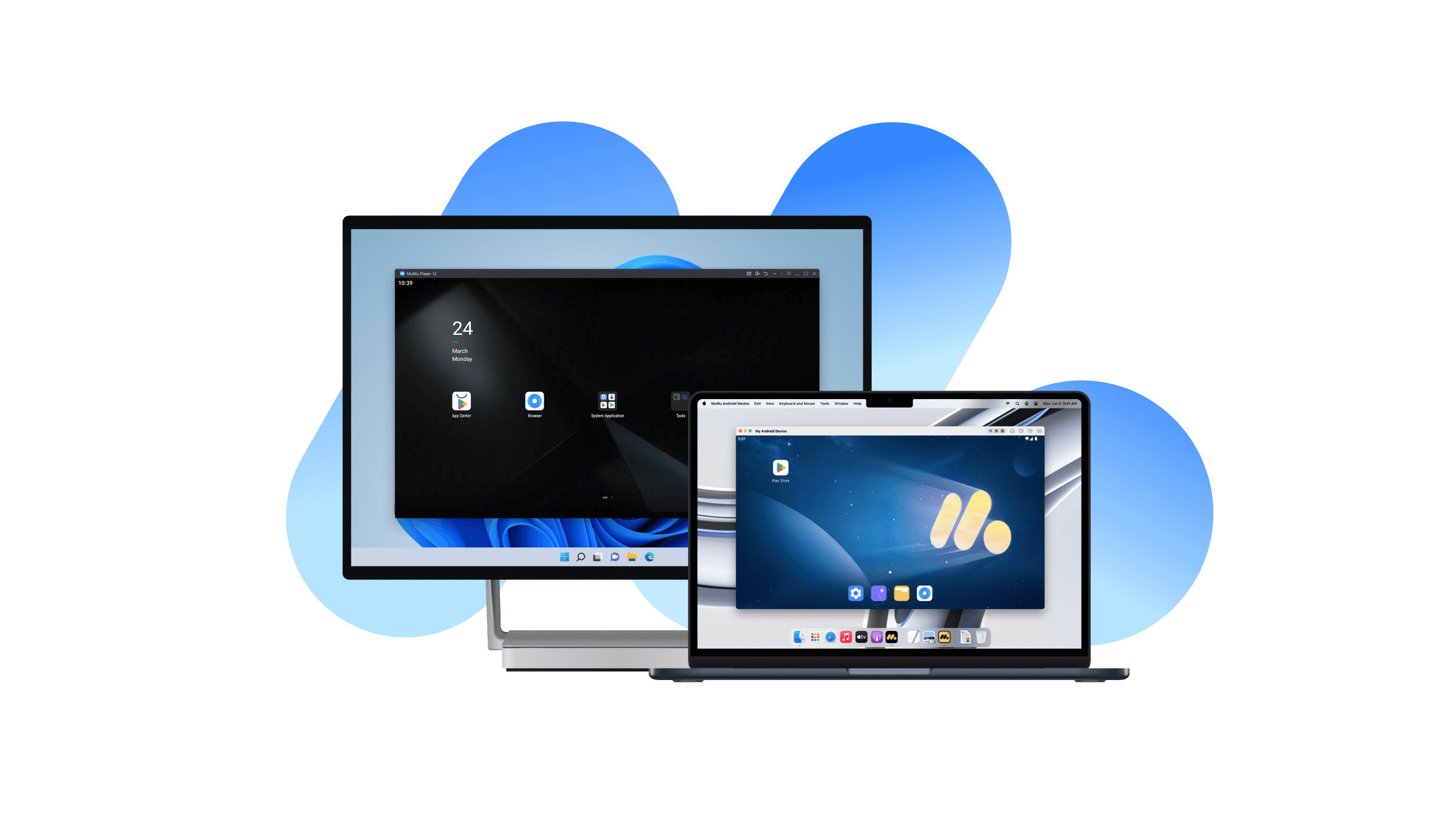 Run Android games and  apps on PC or Mac